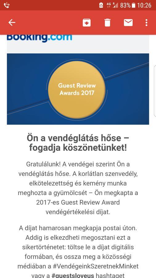 Kincses Vendeghaz Hotel Balatongyörök Zewnętrze zdjęcie